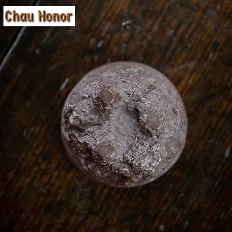 90ml Yixing Purple Clay Three-legged Tasting cup Handmade Household Master Cup kungfu teaset Tea Ceremony Accessories Drinkware