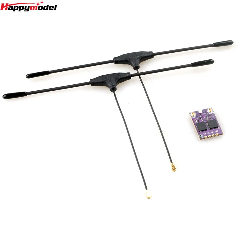 Vue de dessus du récepteur ESP32 PICO D4 avec deux modules SX1276 pour 868/915MHz