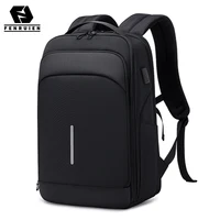 Fenruien Large Capacity Waterproof Backpacks USB Charge Men Backpack Fit 15.6 "Laptop Travel Business Bag 1