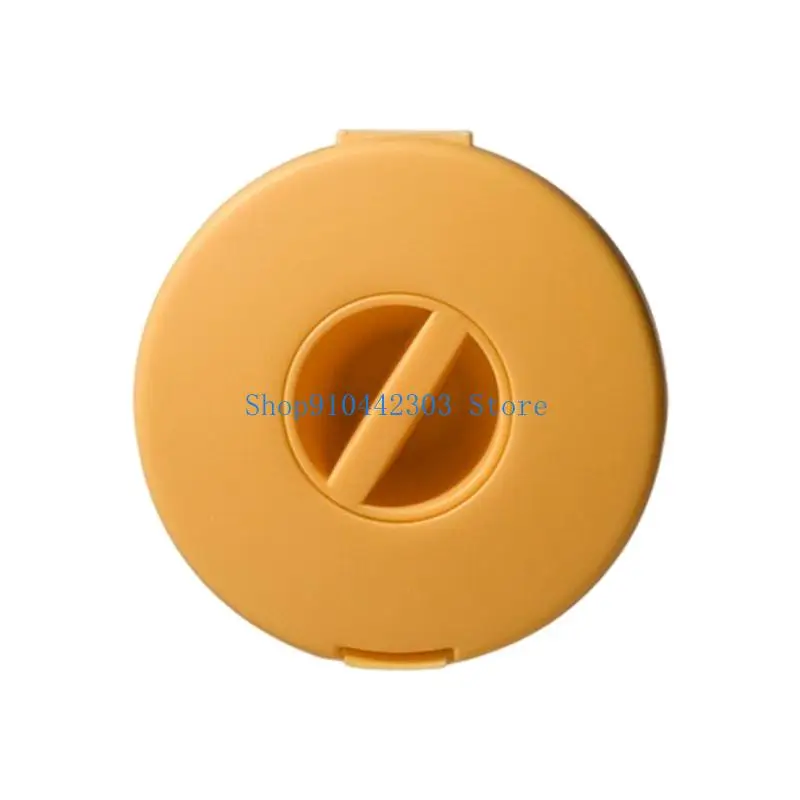 Portable Round Cord Management Case with Adjustable Compartments for Electronic Accessories