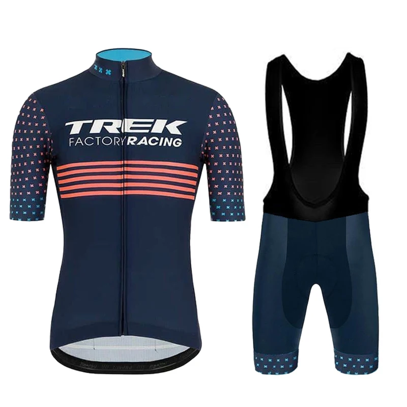 2023 Summer Short Sleeve Cycling Jersey Trek Men Cycling Set Breathable