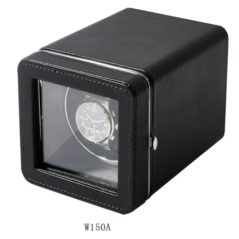 New Top Green Watchwinder Shaker Mini Single Rotating Box Motor Box Five Speed Adjustable with Light Shaker New Interface