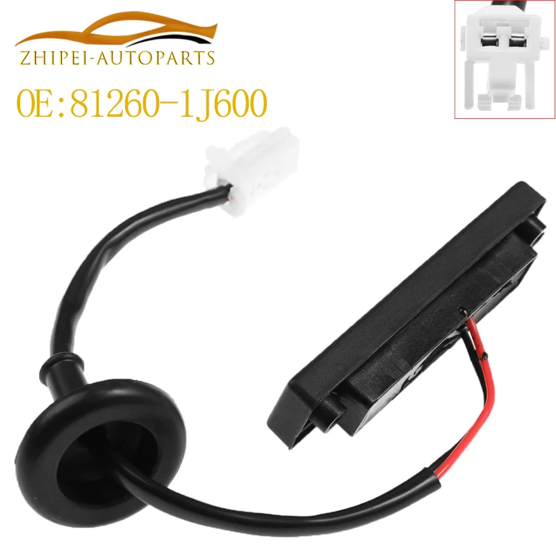 81260 1J600 Trunk Switch Boot Release Tailgate Lock Switch Trunk Handle