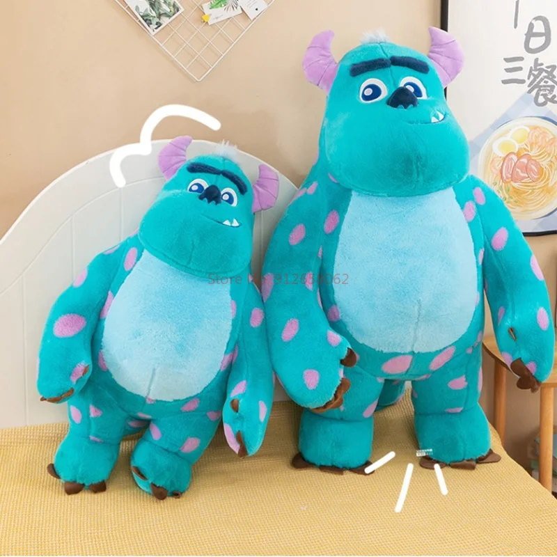 New Disney Large Size Blue-haired Monster James P. Sullivan Monsters College Healing Cute Doll Kids Toy Birthday Gift