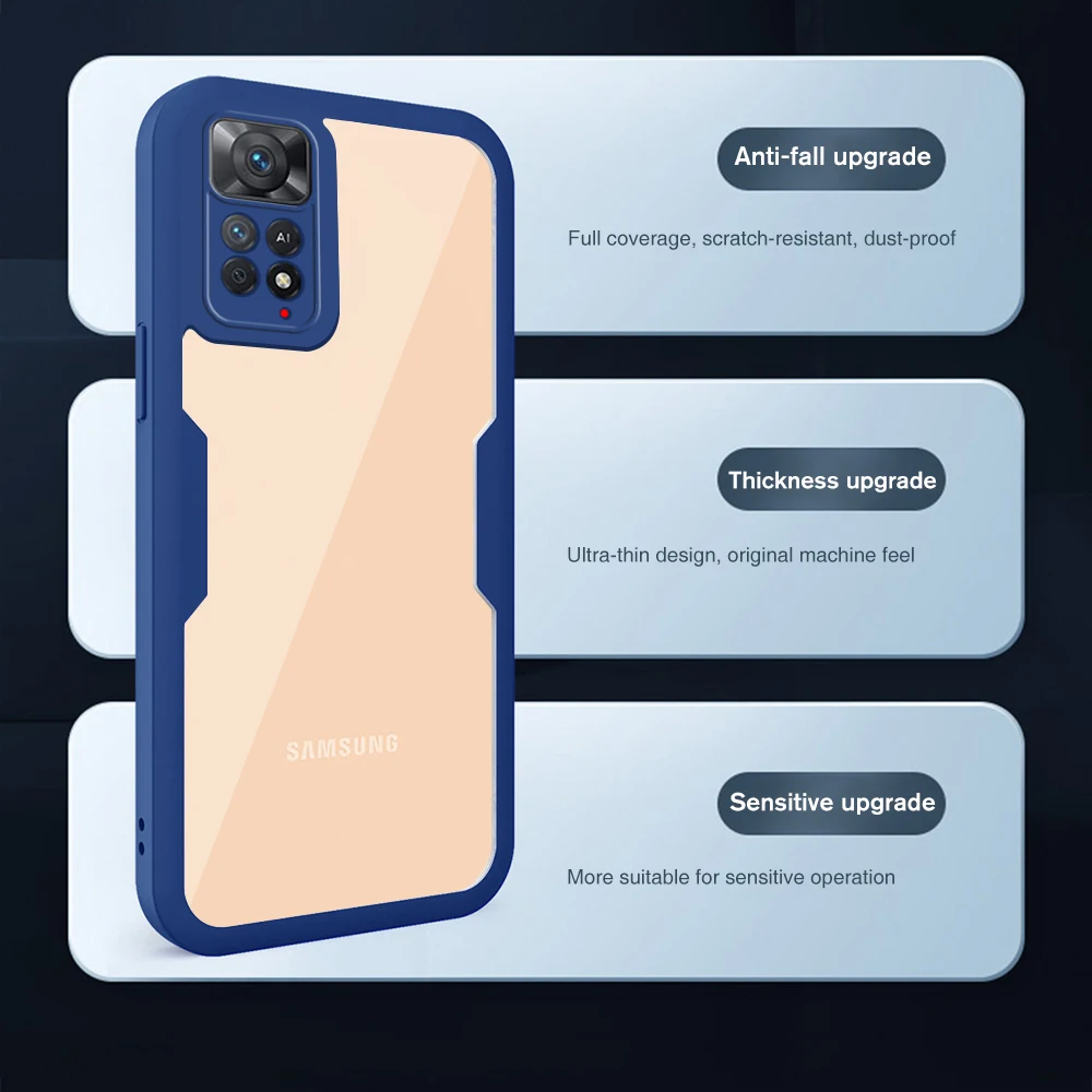 360-Grad-Vollschutzhülle für Xiaomi Redmi Note 11 Pro Plus 5G Displayschutzfolie Schutzhülle für Redmi Note 11S 5G Ca_voghion.com