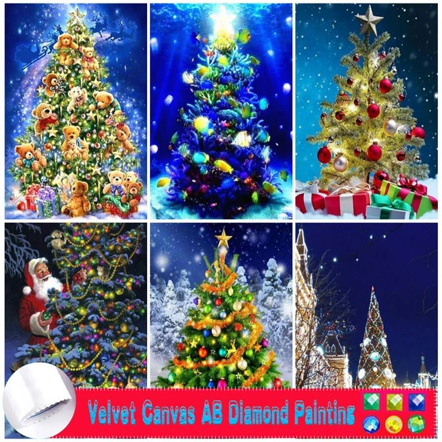 Diamond Painting Christmas Tree Ornaments  Diamond Art Christmas Ornaments  - 10 Gift - Aliexpress