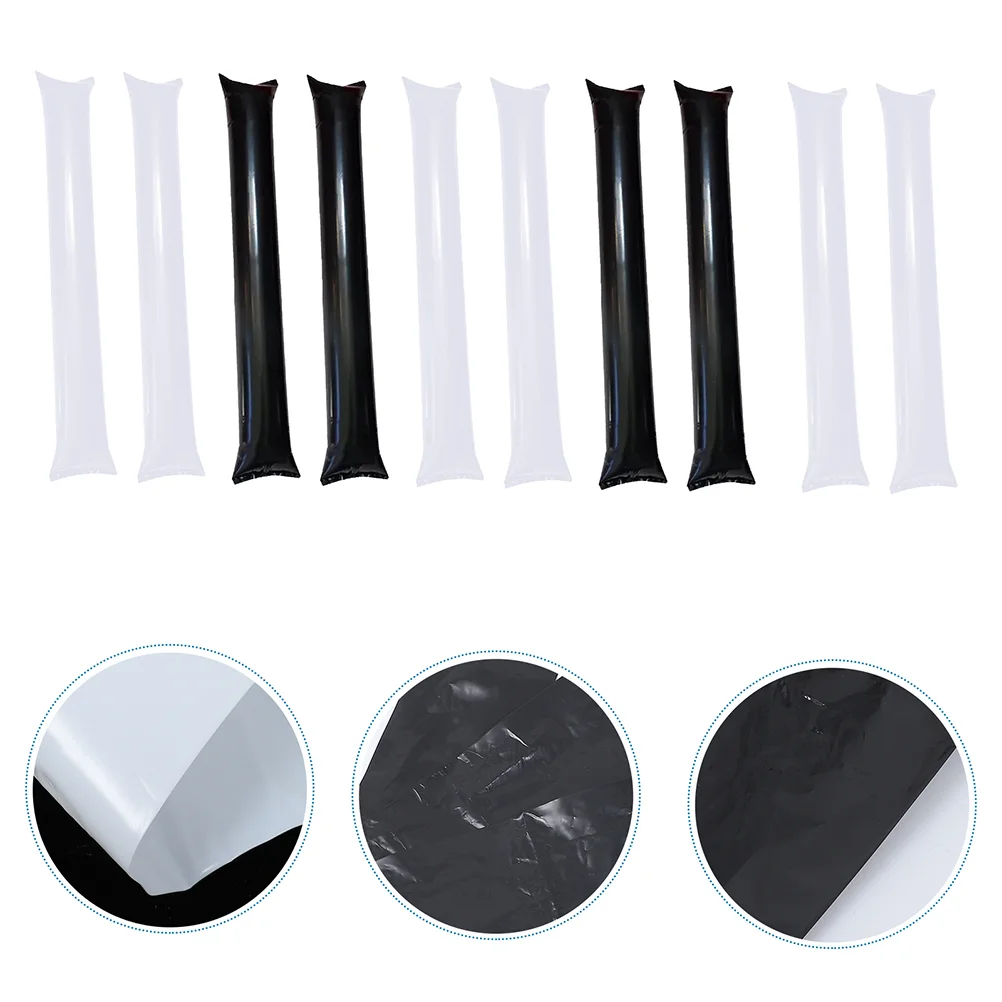 40 Pcs Cheerleader Football Cheering Sticks Inflatable Noisemakers Party Favors Come on Concert Thunder