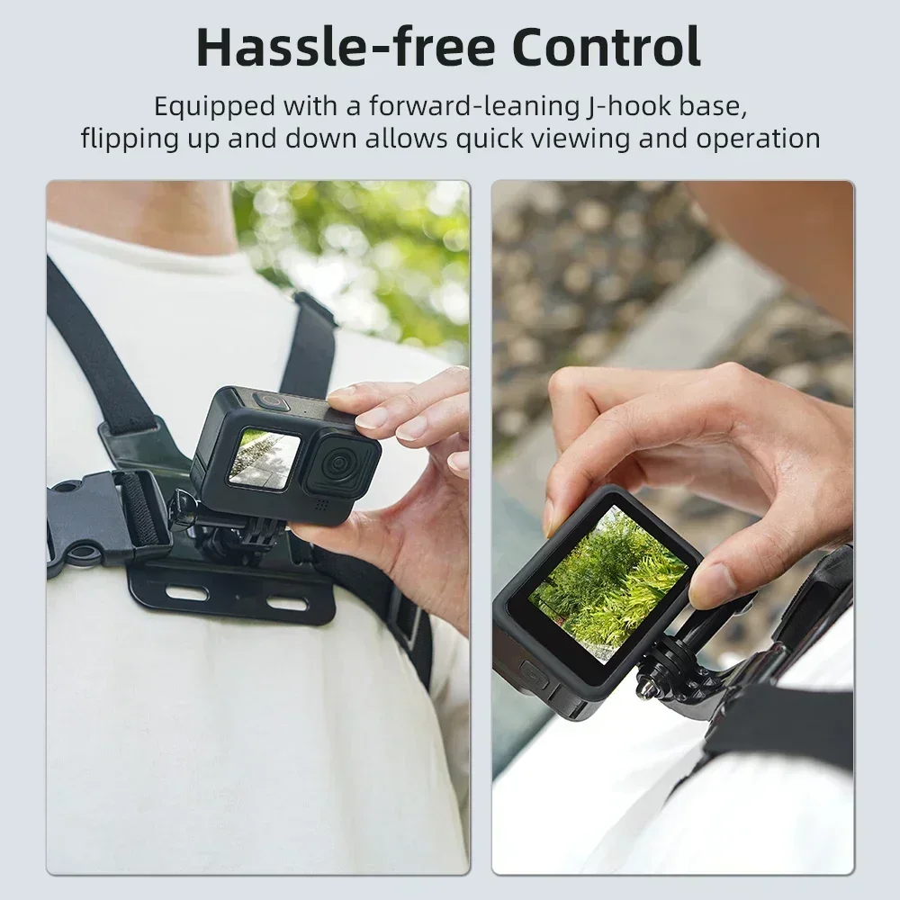 Chest Strap Mount Belt,For DJI Action 5 Pro/Insta360 X5/Osmo 360 Camera,Harness for Phone,Sports POV Photographic Accessories