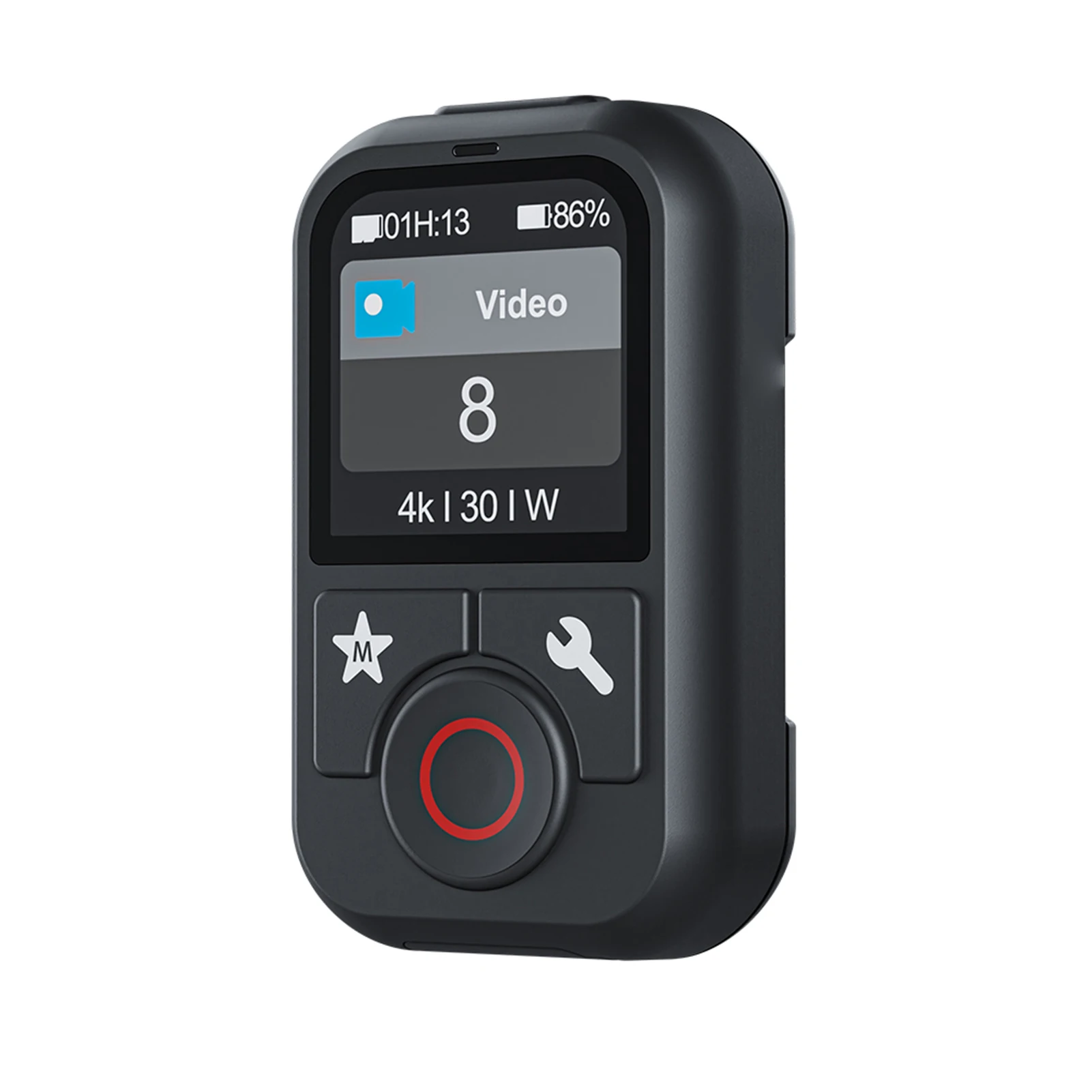 Wireless Smart Remote Control Camera Controller 60M Control Range Waterproof Replacement for GoPro Hero 13/12/11/10/9/8/MAX Buil