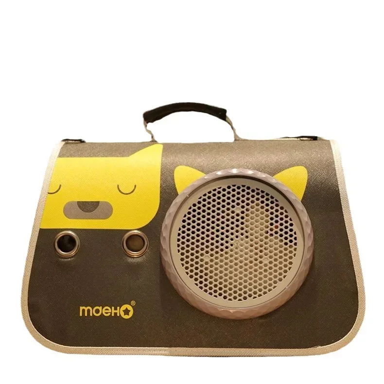 Experience The Most Comfortable and Stylish Cat Carrier with Space Capsule Design Cat Backpack Supplies