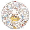 10/30/50PCS Funny Cinnamoroll Stickers Cartoon Cute Kids Toy Decals PVC DIY Luggage Stationary Wall Car Travel Sticker Wholesale 3