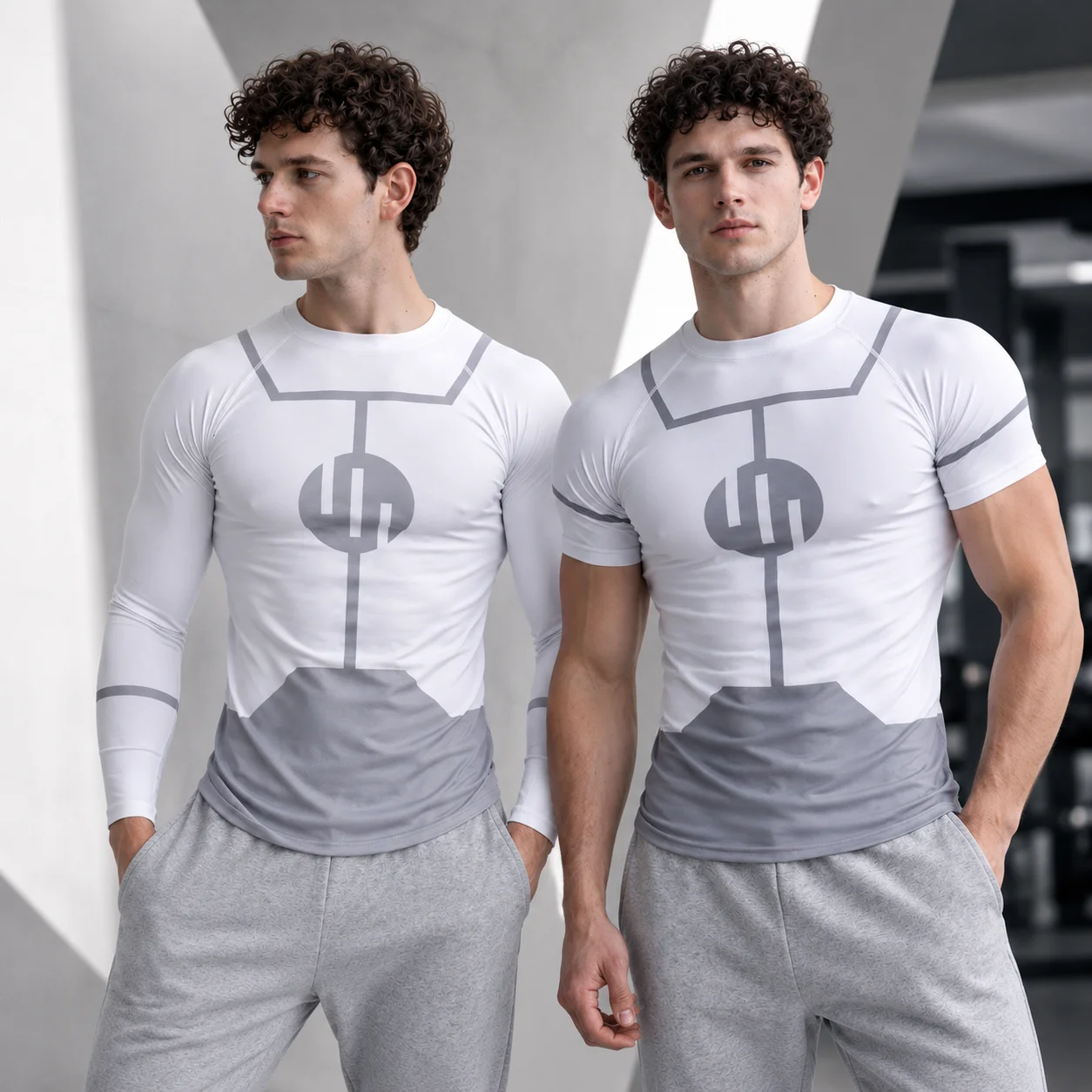 Invincible Viltrumite Cosplay Rash Guard Compression Shirt Men Women Anime BJJ MMA Gym Surf Swim Long Sleeve Sports Top 1