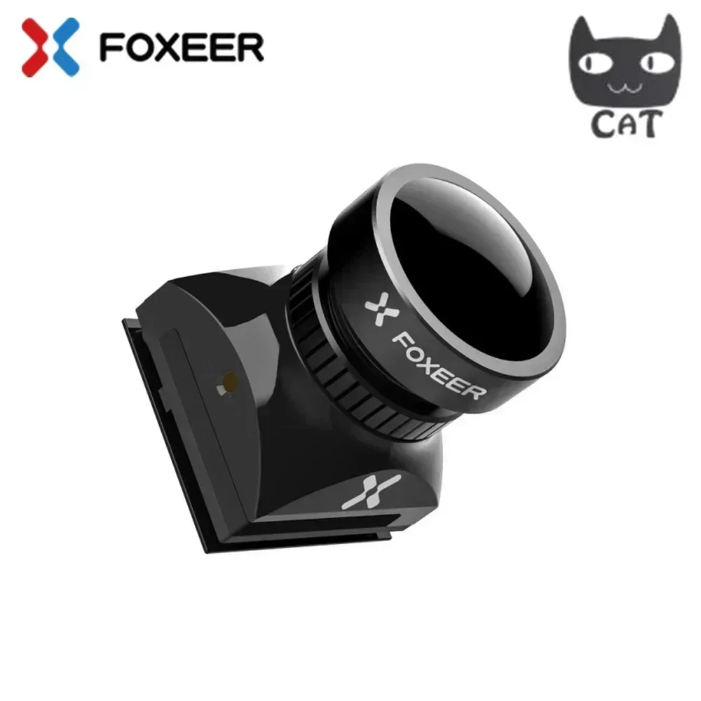 FOXEER Mini/Micro Cat 3 1200TVL Starlight 0,00001Lux FPV камера с низкой задержкой и низким уровнем шума PAL/NTSC для RC FPV гоночного дрона thumbnail 6