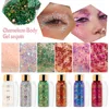Multifunctional Eye Glitter Nail Hair Body Face Glitter Gel Art Flash Sequins Festival Stage Glitter Liquid Eyeshadow Decoration 3