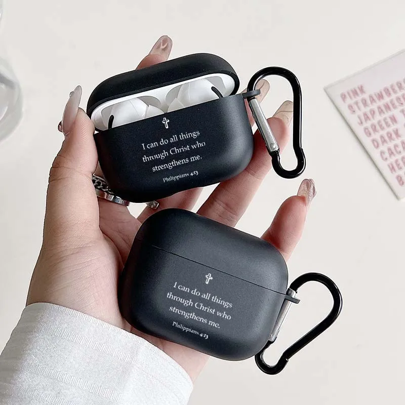 Christian Faith Airpods Headphone Case Cover for Men and Women
