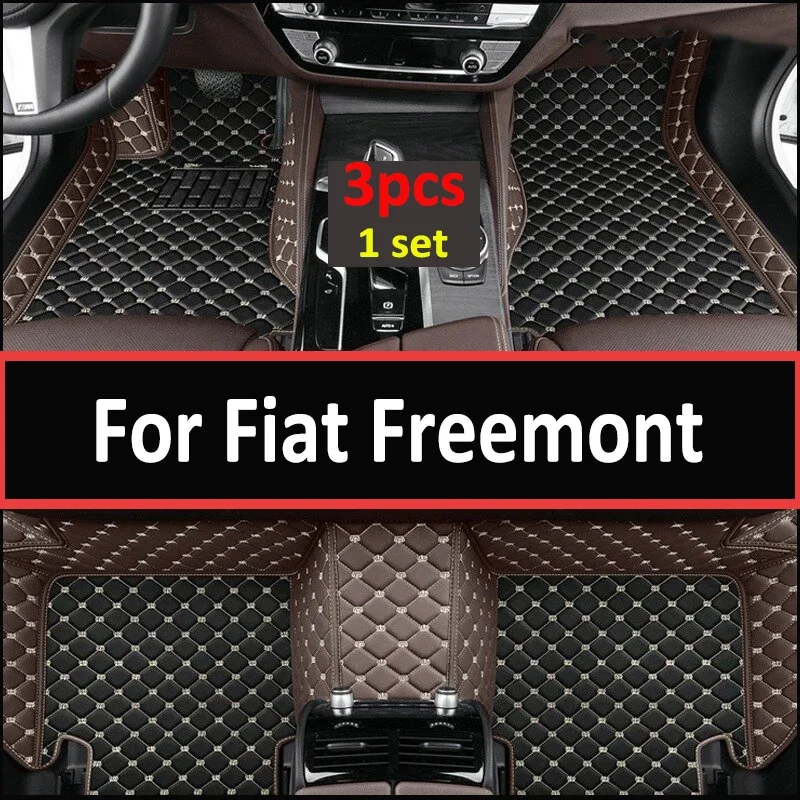 

Автомобильные коврики для Dodge Journey Fiat Freemont 2011 ~ 2019, 7-местные водонепроницаемые автомобильные коврики, аксессуары