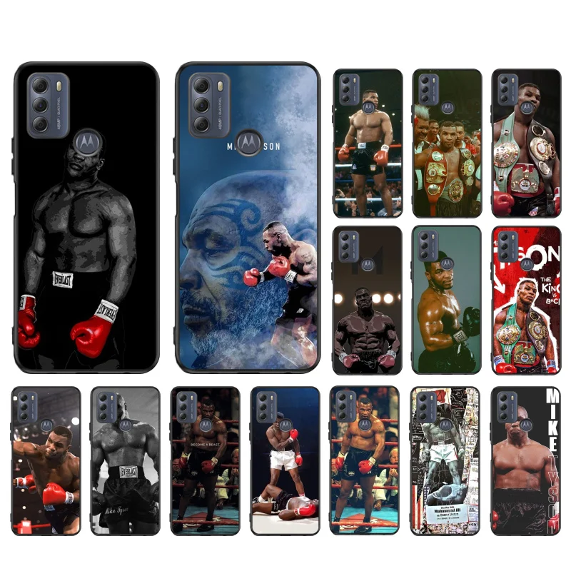 

Mike Tyson Boxing Case For Moto E32 E32S E20 E40 E7 Plus Edge 40 30 Ultra Neo 20 lite G13 G9Plus GPure GStylus