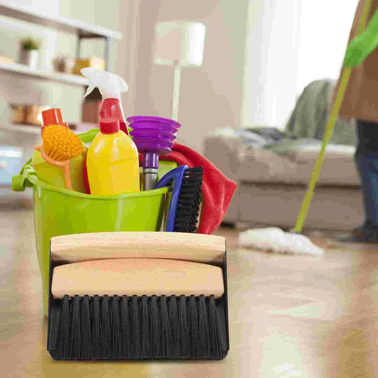 

1 Set of Sweeping Countertop Brush Mini Dustpan Small Desktop Cleaning Brush Small Dustpan