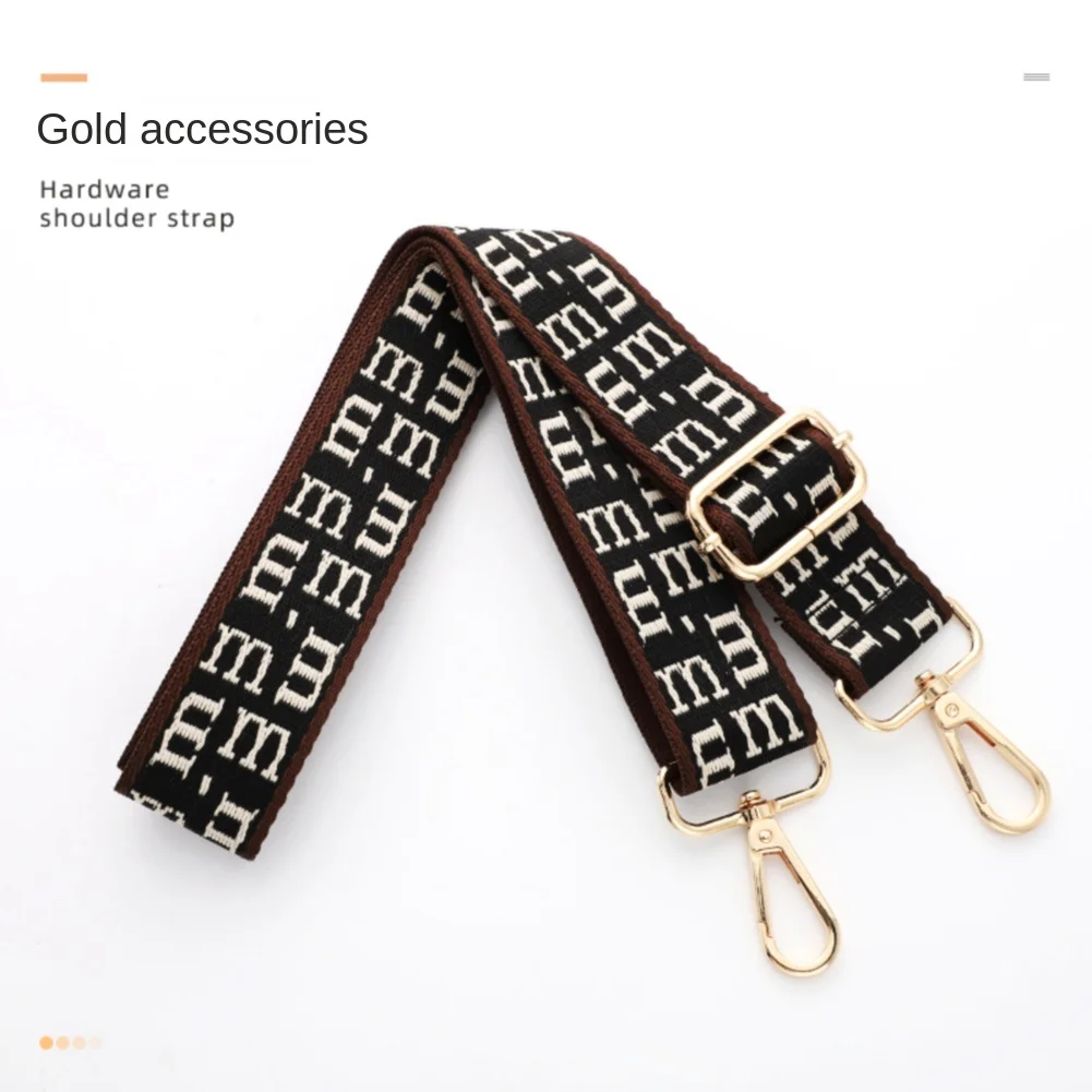 Adjustable Nylon Belt Bag Strap Accessories for Women Shoulder Hanger Handbag Bag Straps Decorative All-match Removable Shoulder