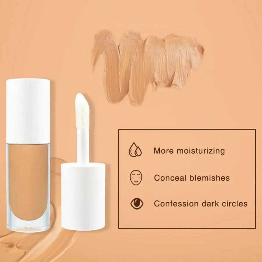 Nude Makeup Facial Concealer Oil Control Lasting Brighten Skin Cosmetics Private Label Custom Bulk Makeup 5