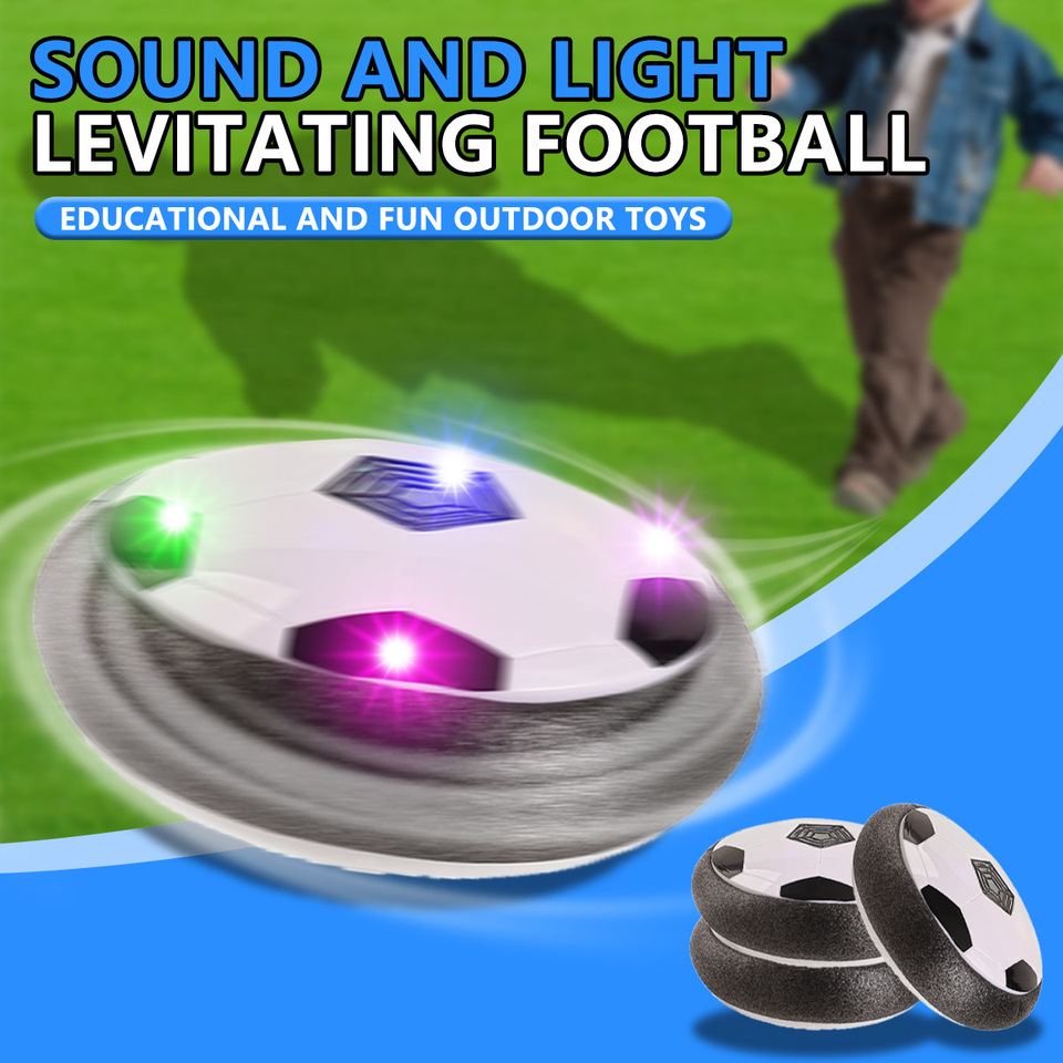 Suspension Air Football Electric Levitate Sport Toy ABS Hover Soccer Ball with Led Light Indoor Collision Avoidance for Kids Toy