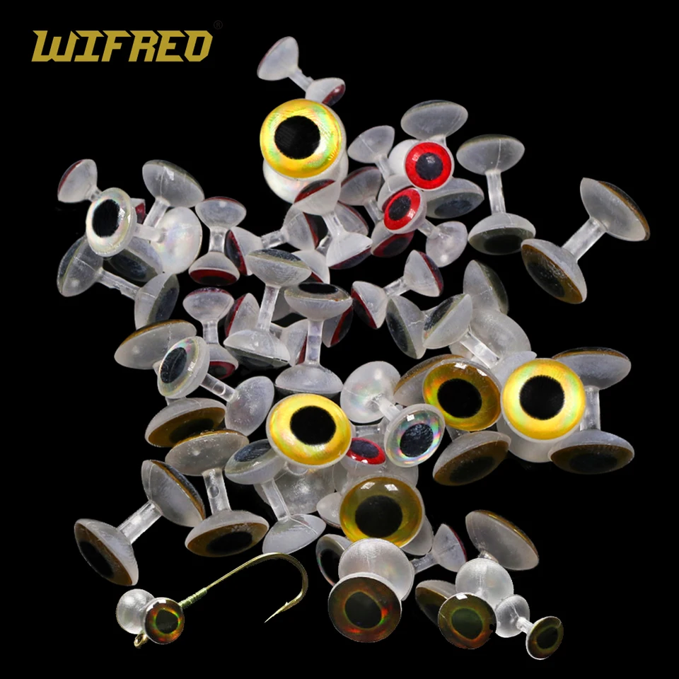 90pcs 15mm Silver 3D Holographic Fishing Lure Eyes 3D Lure Eye 3D Soft Eye 3D Ho - Foto 14