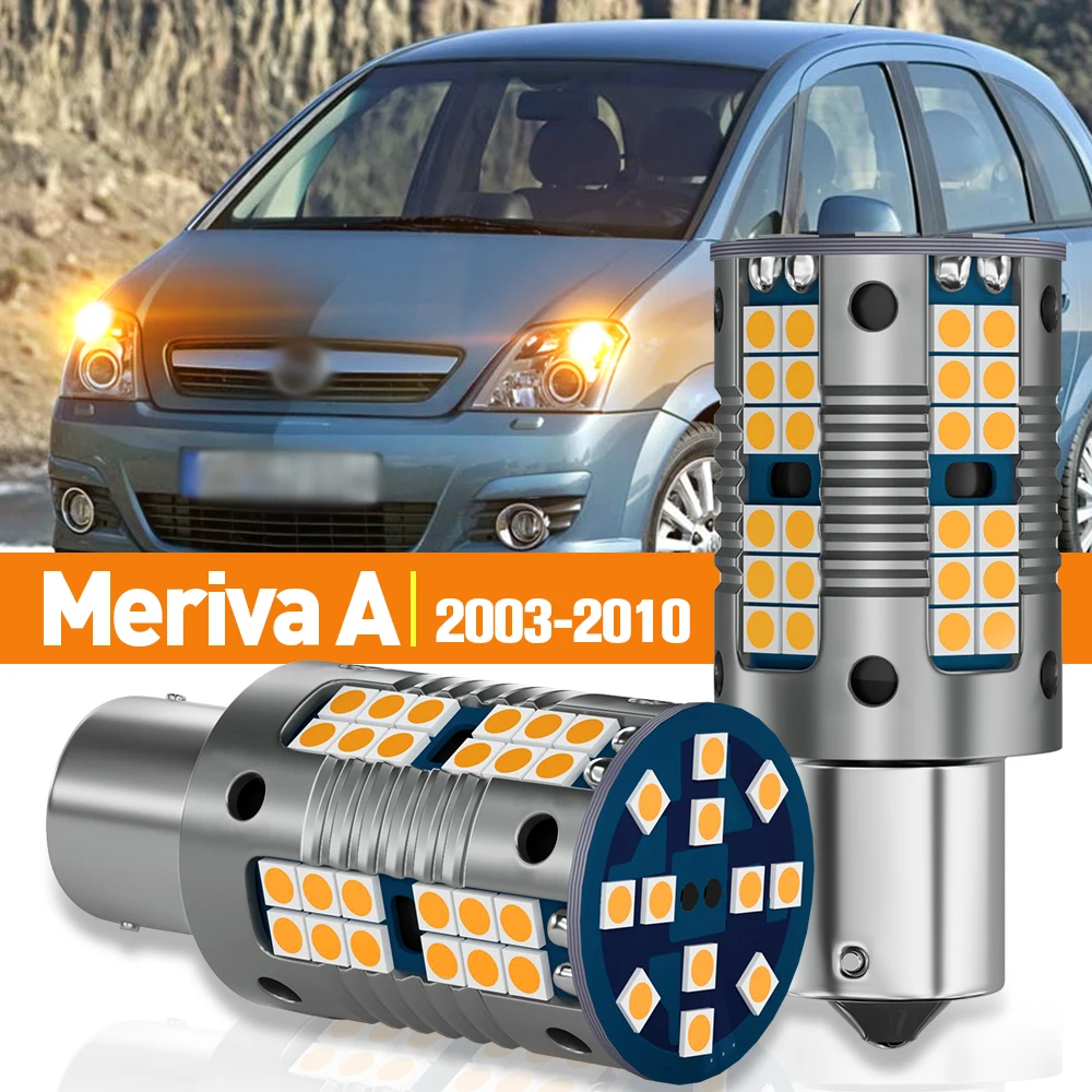 

2pcs LED Turn Signal Light For Opel Meriva A 2003-2010 2004 2005 2006 2007 2008 2009 Accessories Canbus Lamp