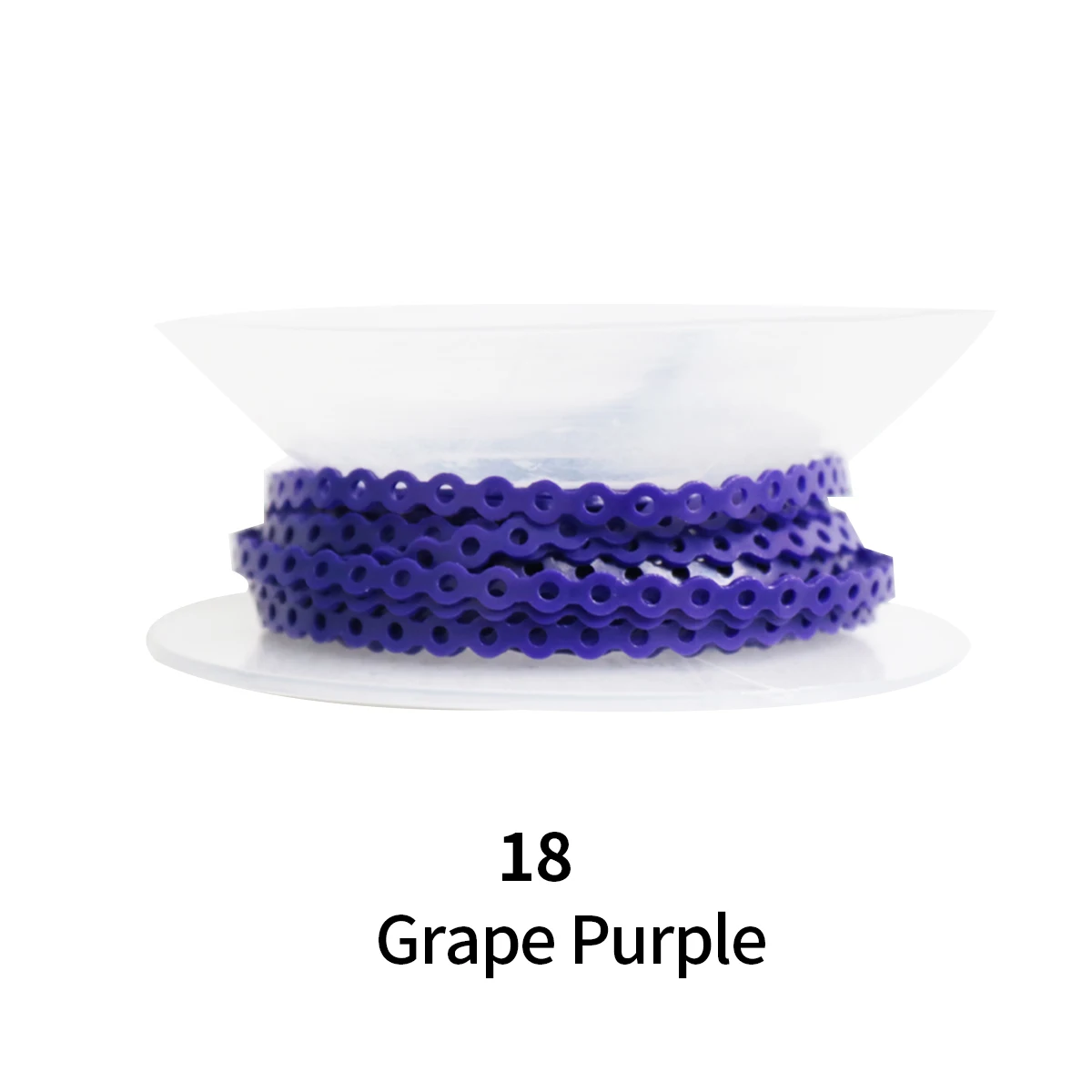 48 Vibrant Colors Continuous Elastic Power Chains