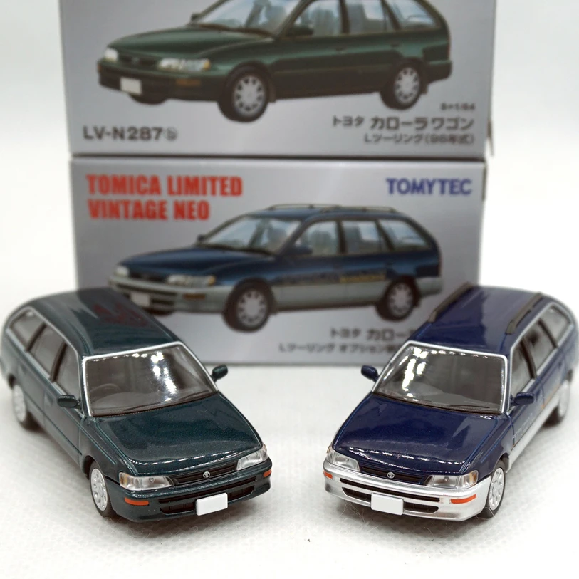 

Модель автомобиля Tomytec TOMICA TLV-N287a/b Corolla station Wagon 1:64