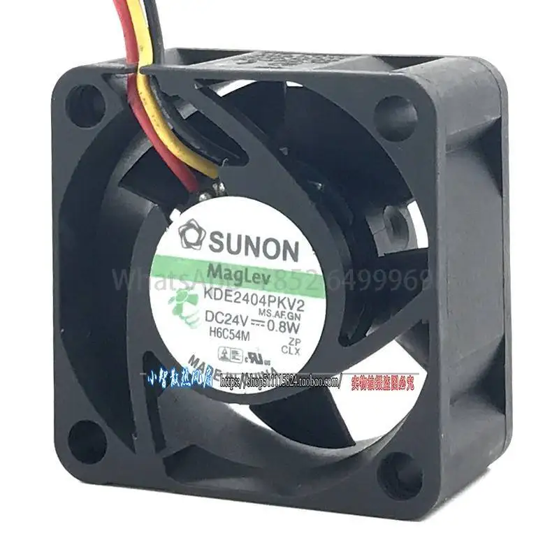 New Original 4CM 4020 24V 0.8W KDE2404PKV2 Power Switch Ultra Quiet Inverter Cooling Fan