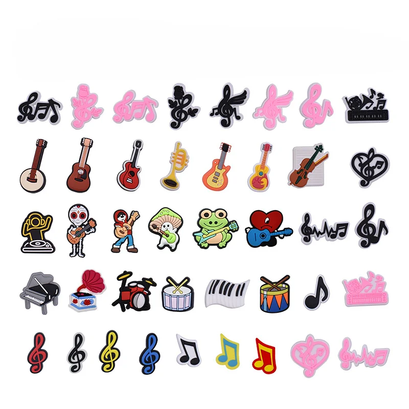 

30pcs Cartoon PVC Shoe Charms for Croc Sandals Accessories Shoe Decorations Sneakers Croc Jeans for Women Men Crocs for Kids