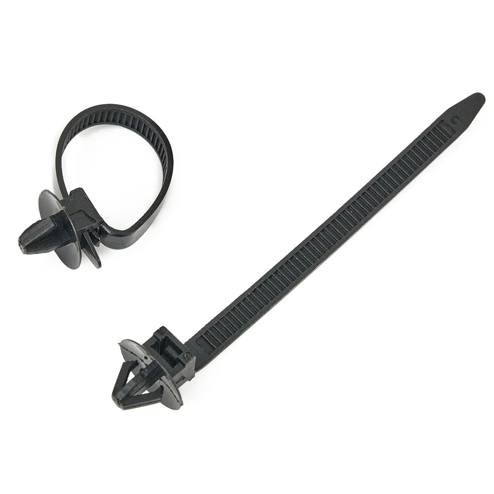

Car Fastener Fixed Hose Kit Nylon Set Wrap Zip 50pcs Accessories Cable Fastener Fastening Durable High quality