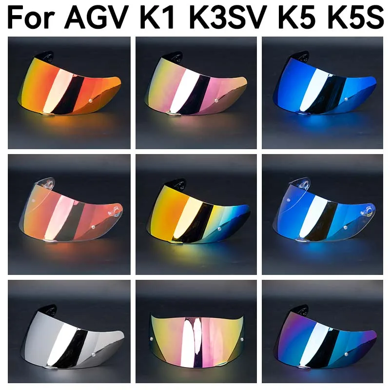 Visière De Casque Photochromique Pour AGV K1 K3SV K5 Accessoires De Moto Pare Brise Anti Rayures~p137782306