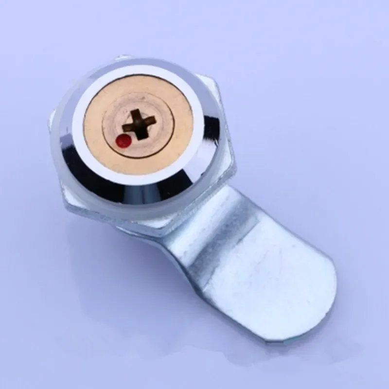Description Picture 5 of item2pcs MS403 cabinet cam locks, Cross copper cylinder,for Distribution box,tin trunk office file/network cabinets lock ware
