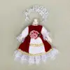 1set Fashion Bjd Doll Winter Dress Up Doll Clothes Set Suitable for 16-17cm Ob11 Dolls DIY Doll Accessories 2