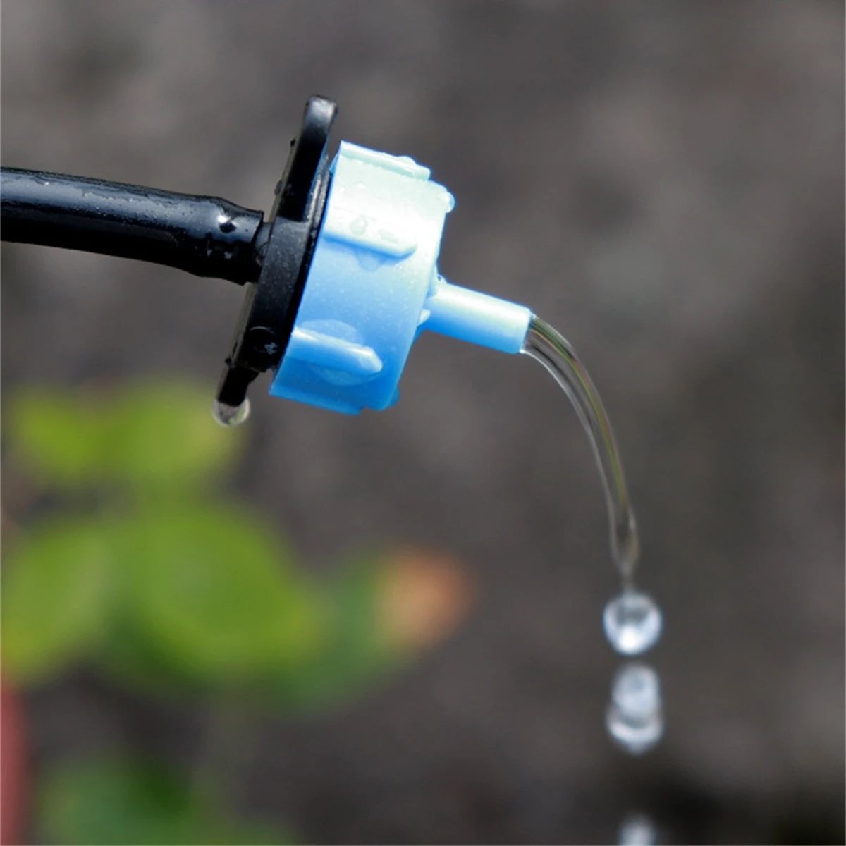 Drip Irrigation Garden Dripper Irrigation Fittings Pressure Compensating Dripper 2L/H 4L/H 8L/H Garden Orchard Micro Irrigation Emitter Agriculture Watering Pipe Fitting 20/100Pcs