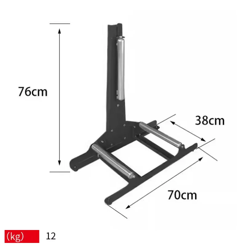 Tire Cleaning Bracket Rim Cleaning and Placement Bracket Roller-Type Tool with Rolling Function Tire Crystal Coating