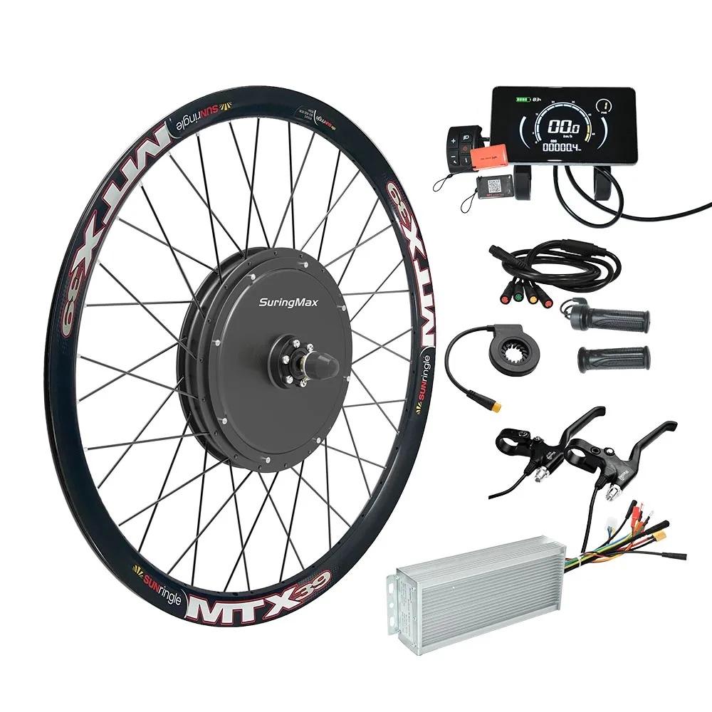 Bike Motor Electric Motorcycle Conversion Kit With Battery MTX39 E