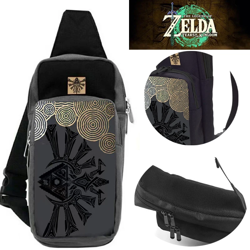 Zelda Tears of The Kingdom Switch Storage Chest Bag for Nintendo
