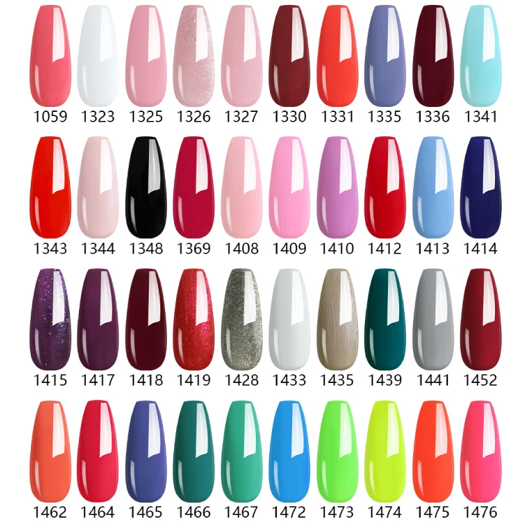 NAILCO Red Colors Series 15ML Nail Gel Polish Nail Supplies Semi Permanent For Nail  Art Manicure Soak Off LED UV Hybrid Varnish 4
