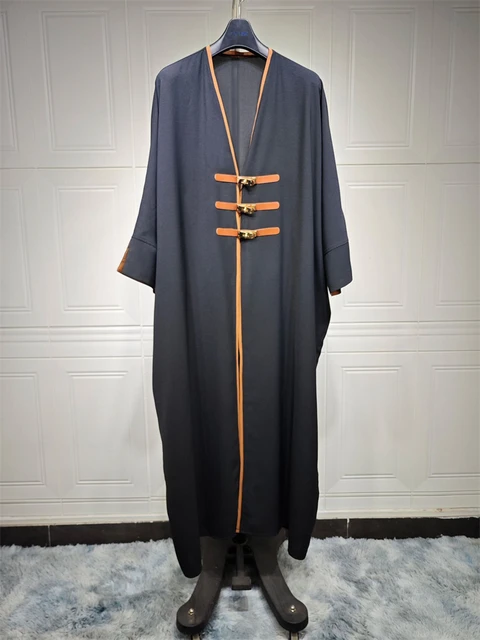 Ramadan Kimono Abaya Dubai Turkey Muslim Islam Saudi Arabia Kebaya Robe Fashion African Dresses Abayas For Women Caftan Djellaba 6