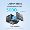 【US Plug】BLUETTI expansion battery B210, 2150Wh LiFePO4 battery pack for balcony power system power station,for camping, travel 4