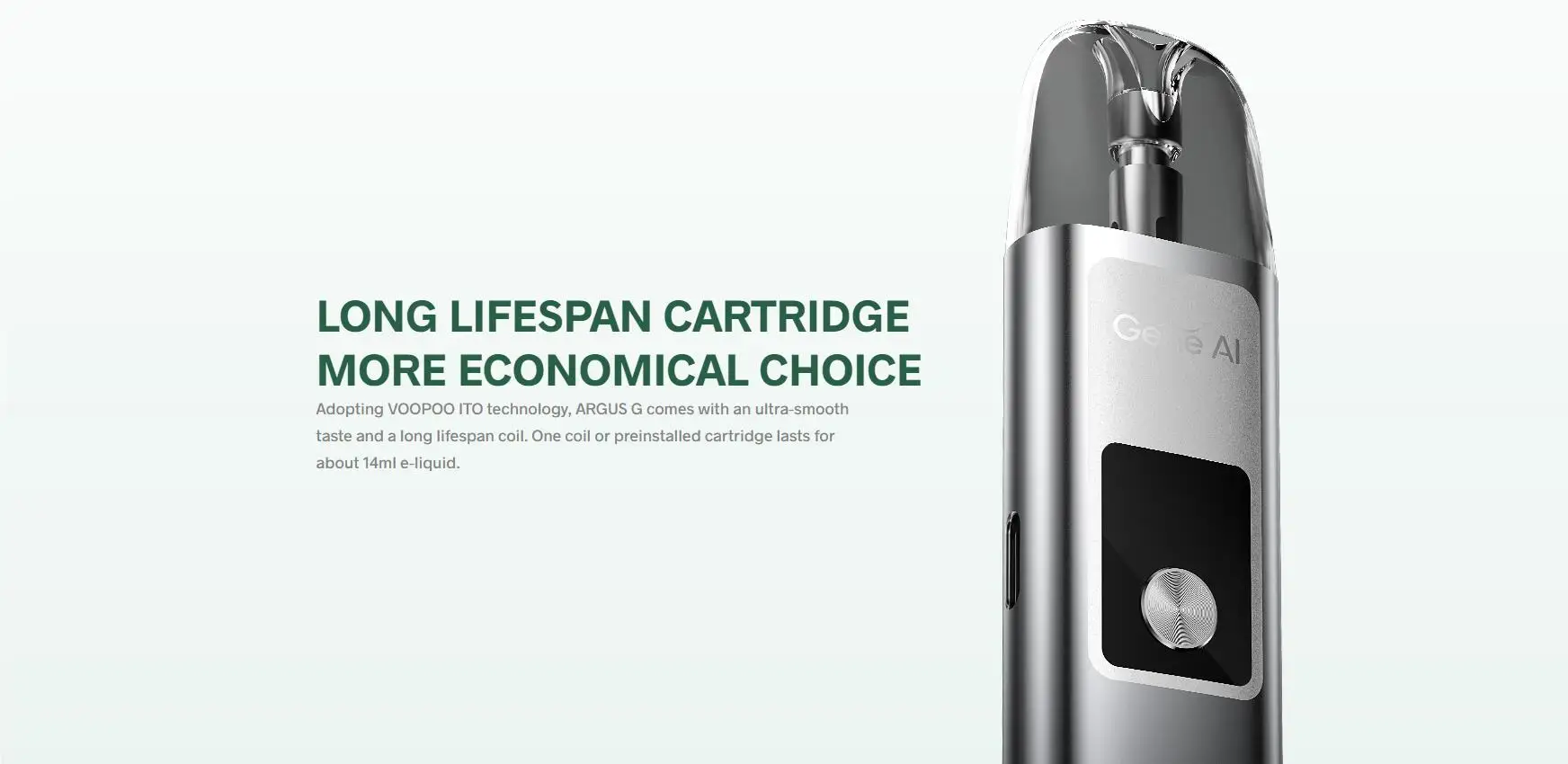 VOOPOO Argus G Kit 25W Vape 1000mAh Batterie 2ml 0.7/1,2 ohm Spule Argus Pod patrone E Zigarette Verdampfer_S2fa679ac358b442d9fe0466716cdfb6f8