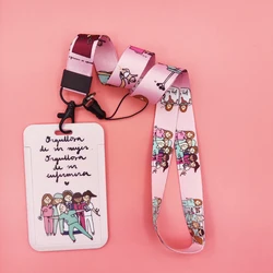 Medical Professional Lanyard Badge Holder and ID Case Set (Lanyard card holder)