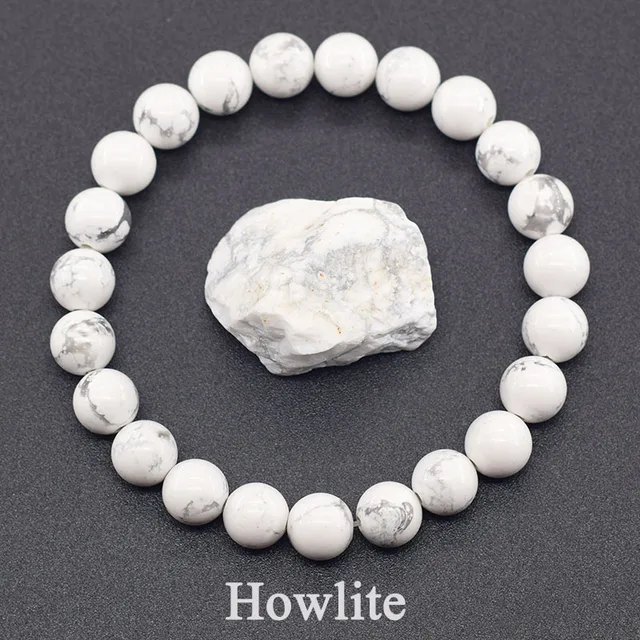 Original Reiki bleu Apatite perles Bracelet hommes femmes naturel Lapis Lazuli améthyste jaune oeil de tigre pierre perles Bracelet bijoux