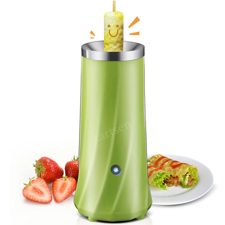 

220V Electric Household DIY Electric Automatic Rising Egg Roll Maker Cooking Tool Egg Cup Omelette Master Sausage Machine