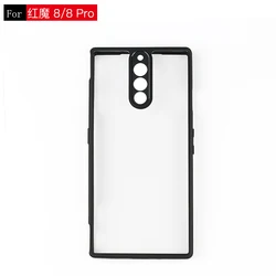 Crystal Clear Protective Phone Case - Sleek and Durable Back Cover for Black (For Red Magic 8 Pro)