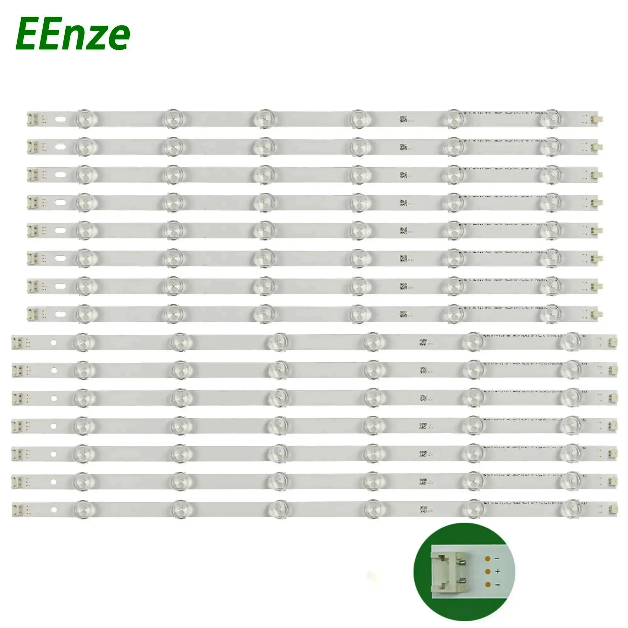 LED Strip(14)for LG 55LA620 55LA6150 55LN5400 55LN5700