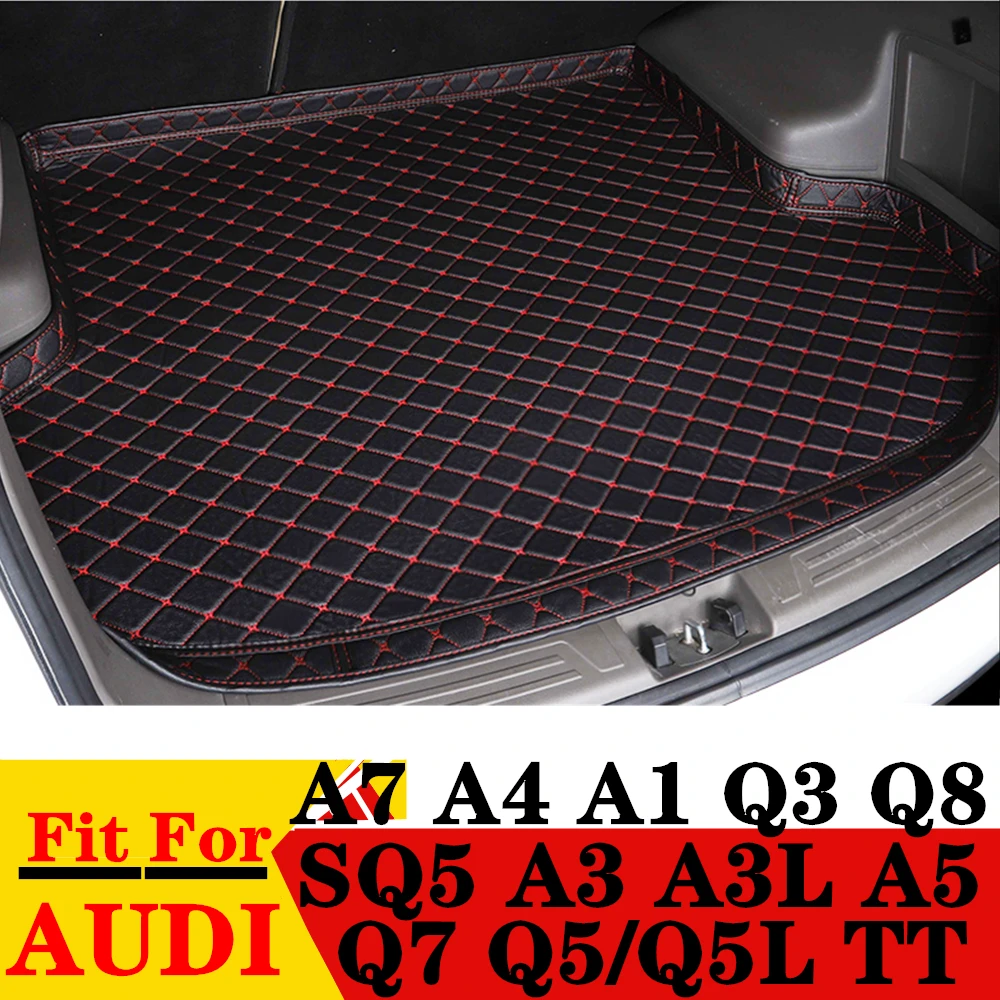 

Коврик багажника для AUDI Q3 Q7 A3 Q5 A7 A3L A4 SQ5 TT A1 A5 Q8 Q5L XPE
