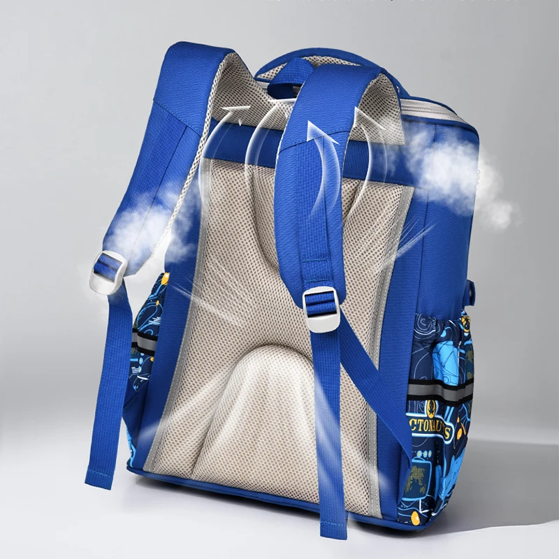 Brand Primary School Student Schoolbag Boys Fifth and Sixth Grade 2024 New Style 4 to 6Th Grade Large Capacity Girls Backpack